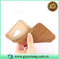 simple style pu wood case for samsung galaxy a7 2016 protective case